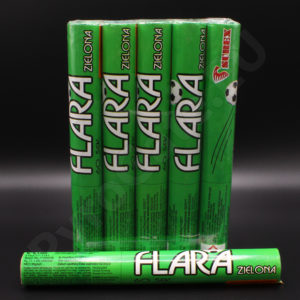 Big football flares GREEN