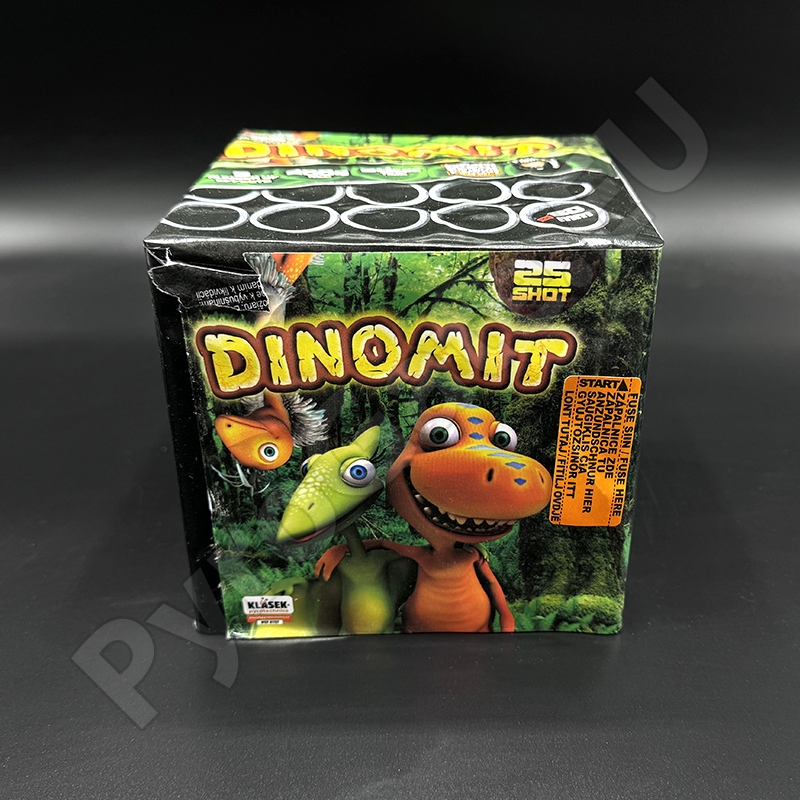 25 shots - Dinomit - PyroGate.EU