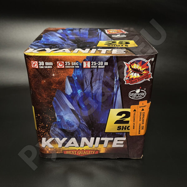25 shots - KYANITE - 30 mm