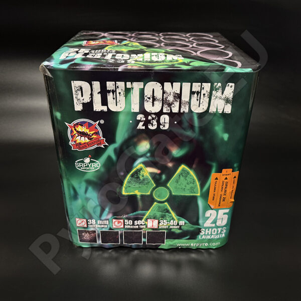 25 shots – PLUTONIUM – 38 mm