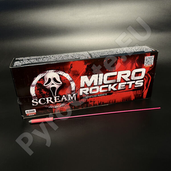 Micro scream rockets F2 - 144 pcs.