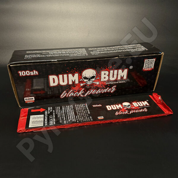 DumBum celebration crackers 100 shots - F2 - 15 pcs.