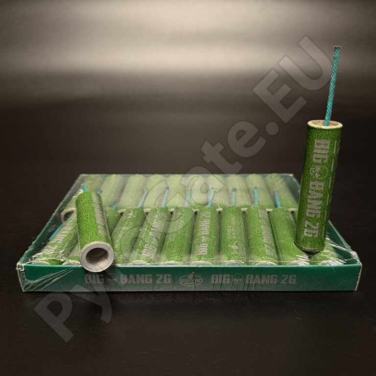 FireCracker BIG BANG 2G - GREEN - P1 - PyroGate.EU